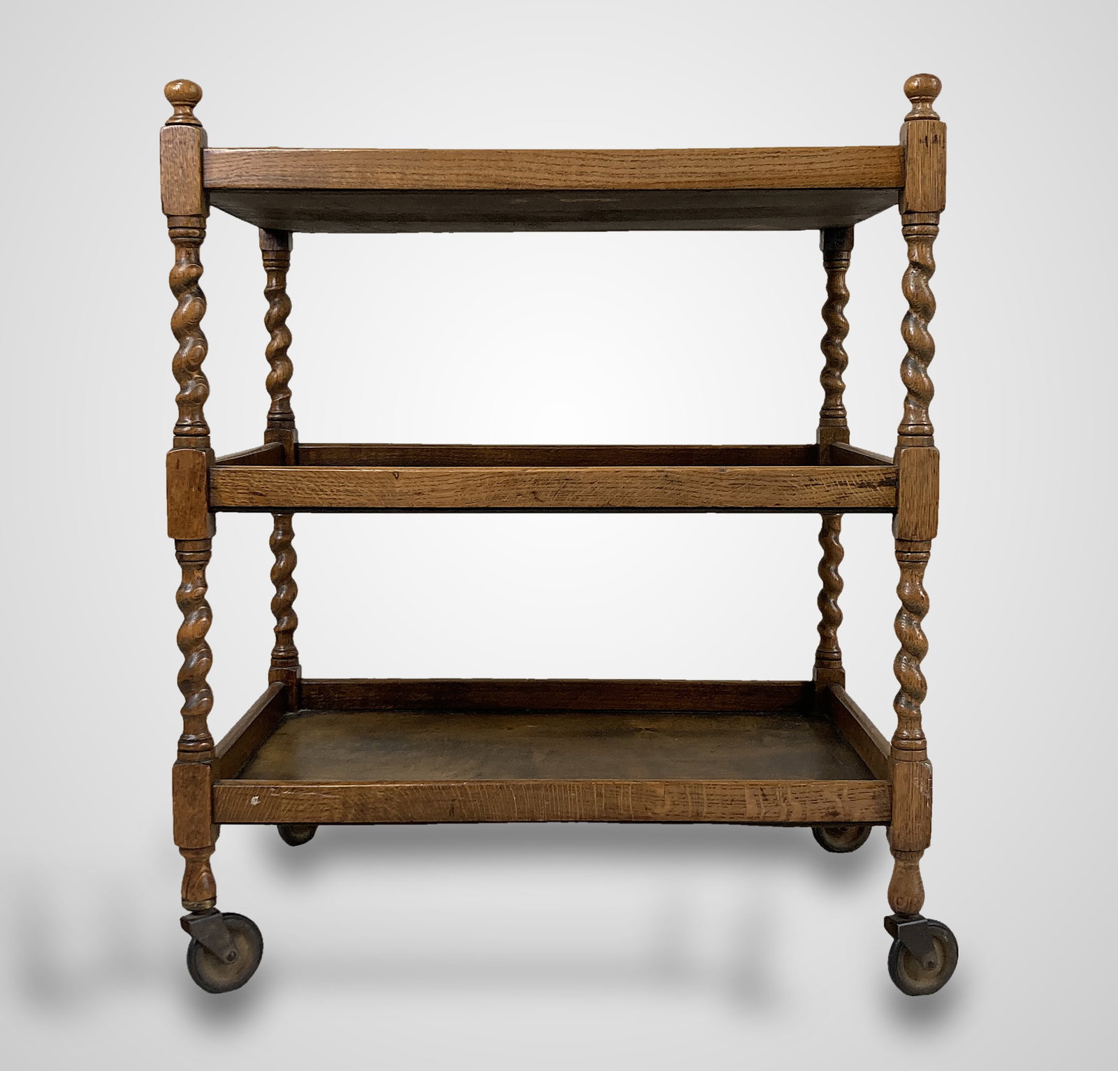Barley Twist Tea Trolley - 5