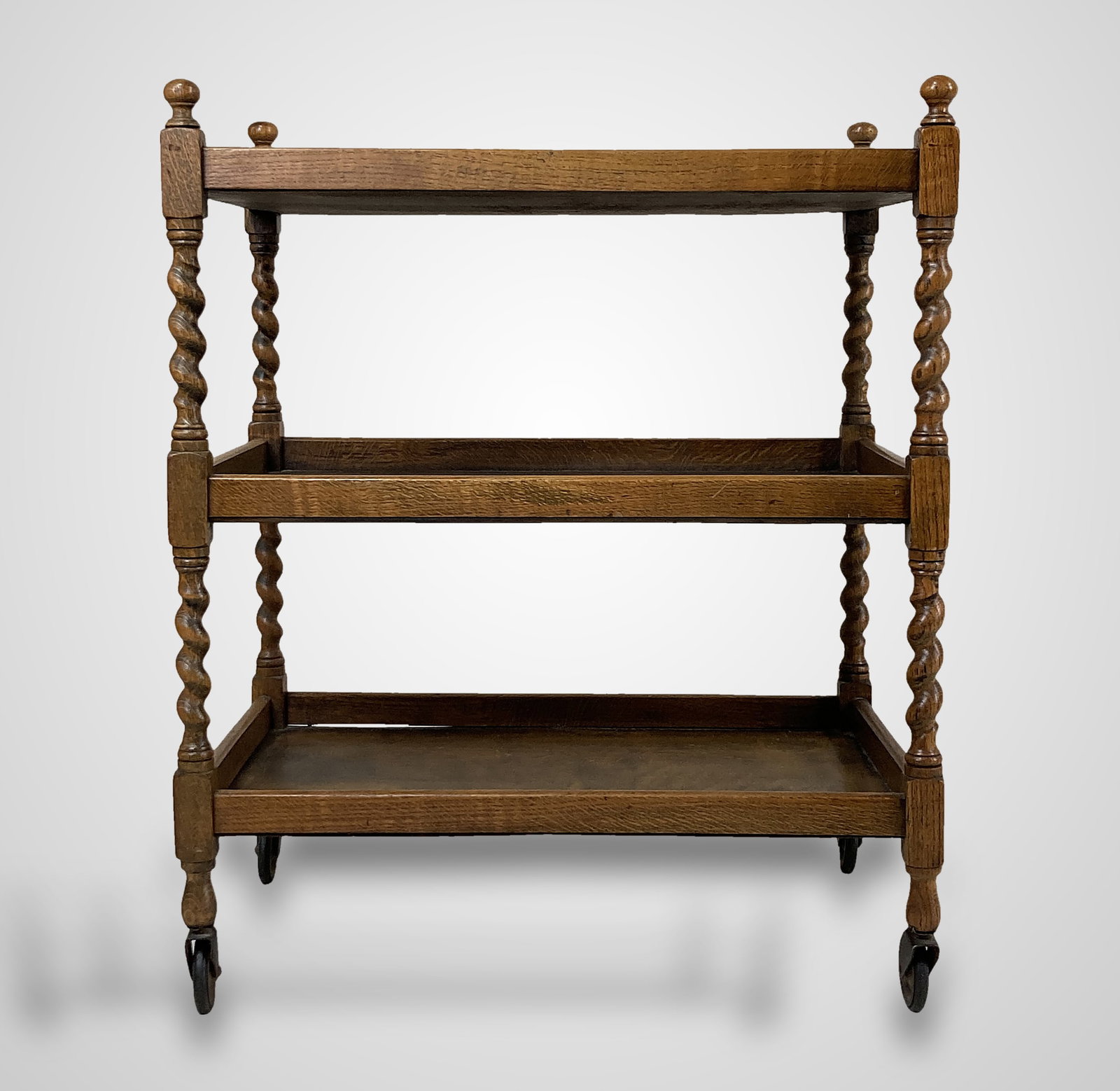 Barley Twist Tea Trolley - 7