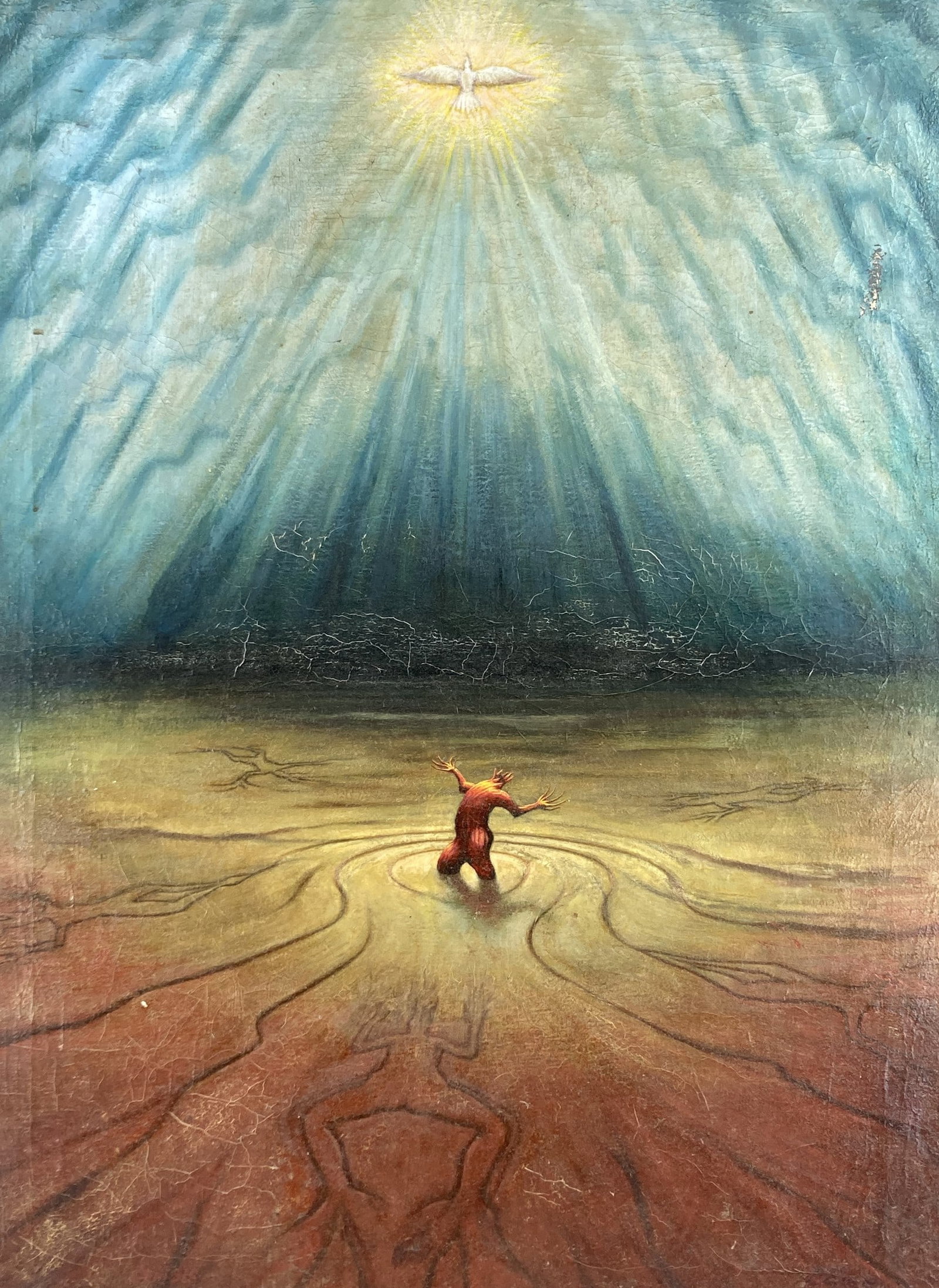 William Henry Earle, Genesis, Oil Painting - 2
