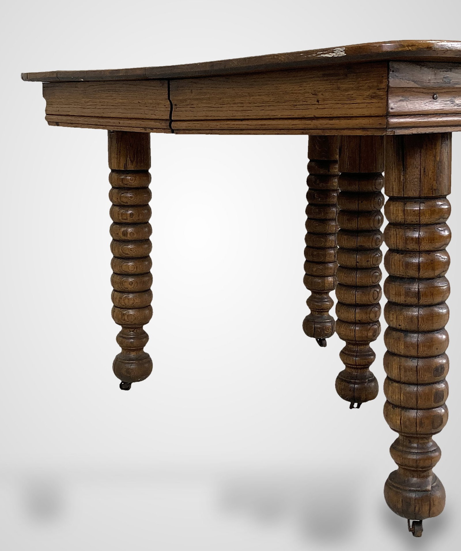 Quarter Sawn Oak Dining Table - 3