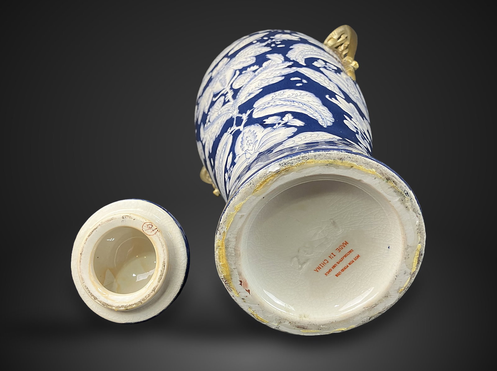 Chinese Blue and White Ginger Jar - 9