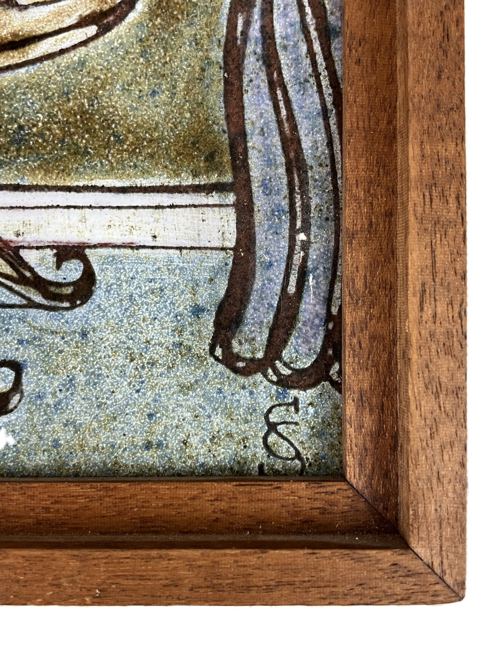 Set of Christina Sheppard Glazed Ceramic Tiles - 7