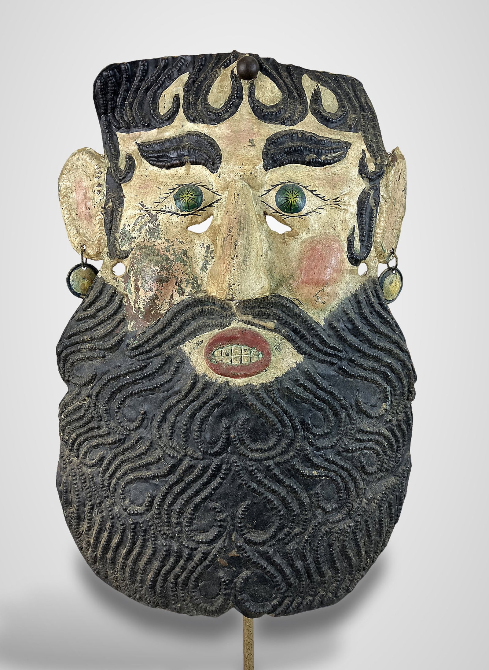Mexican Guerrero Barbones Man Mask - 2