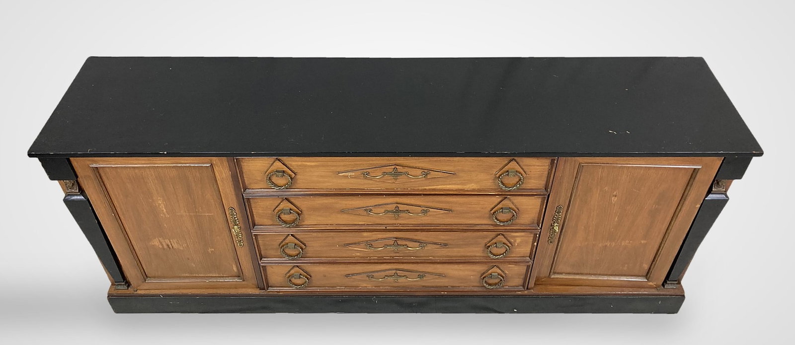 Neoclassical Style Rosewood Sideboard - 2