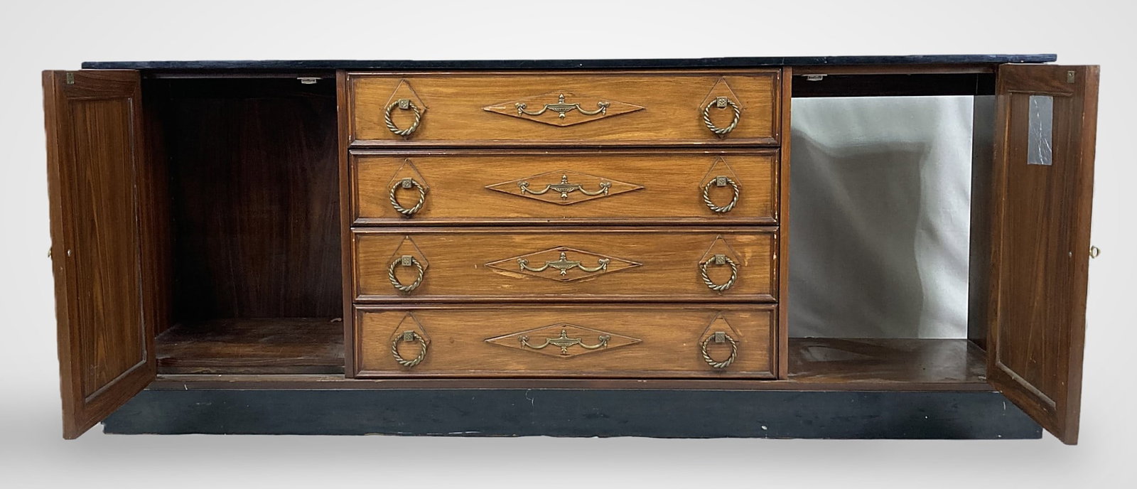 Neoclassical Style Rosewood Sideboard - 7