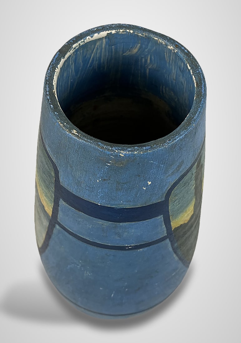 Arts and Crafts Decorated Vase - 5