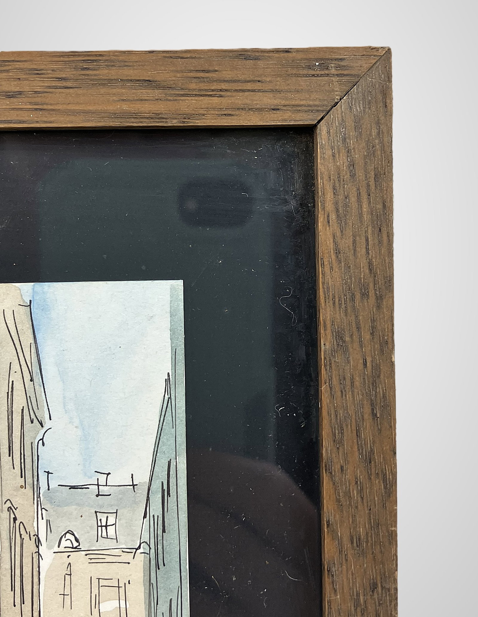 Three Pamela Plant English Cityscape Watercolors - 11