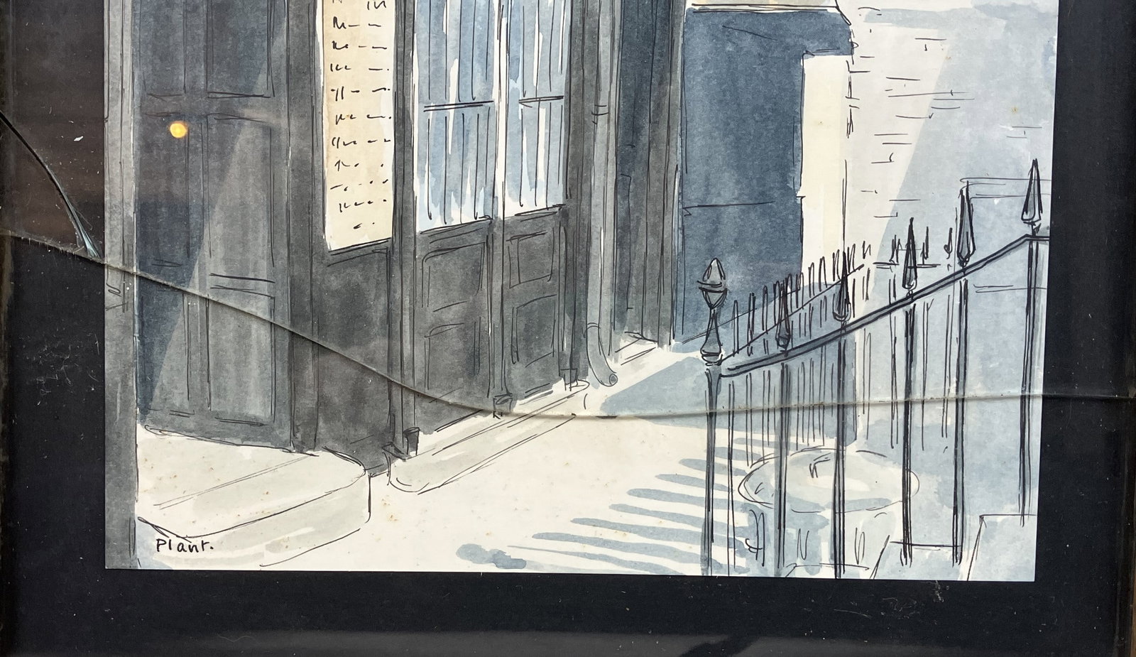 Three Pamela Plant English Cityscape Watercolors - 7