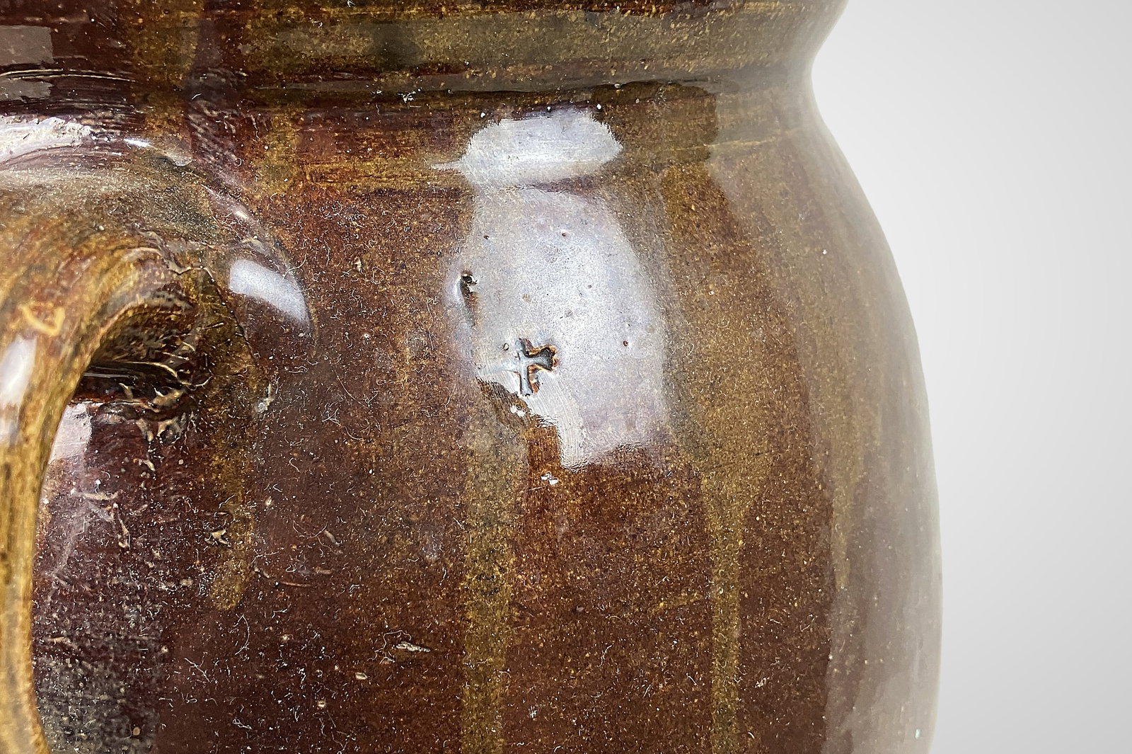 Albany Slip Stoneware Crock - 5