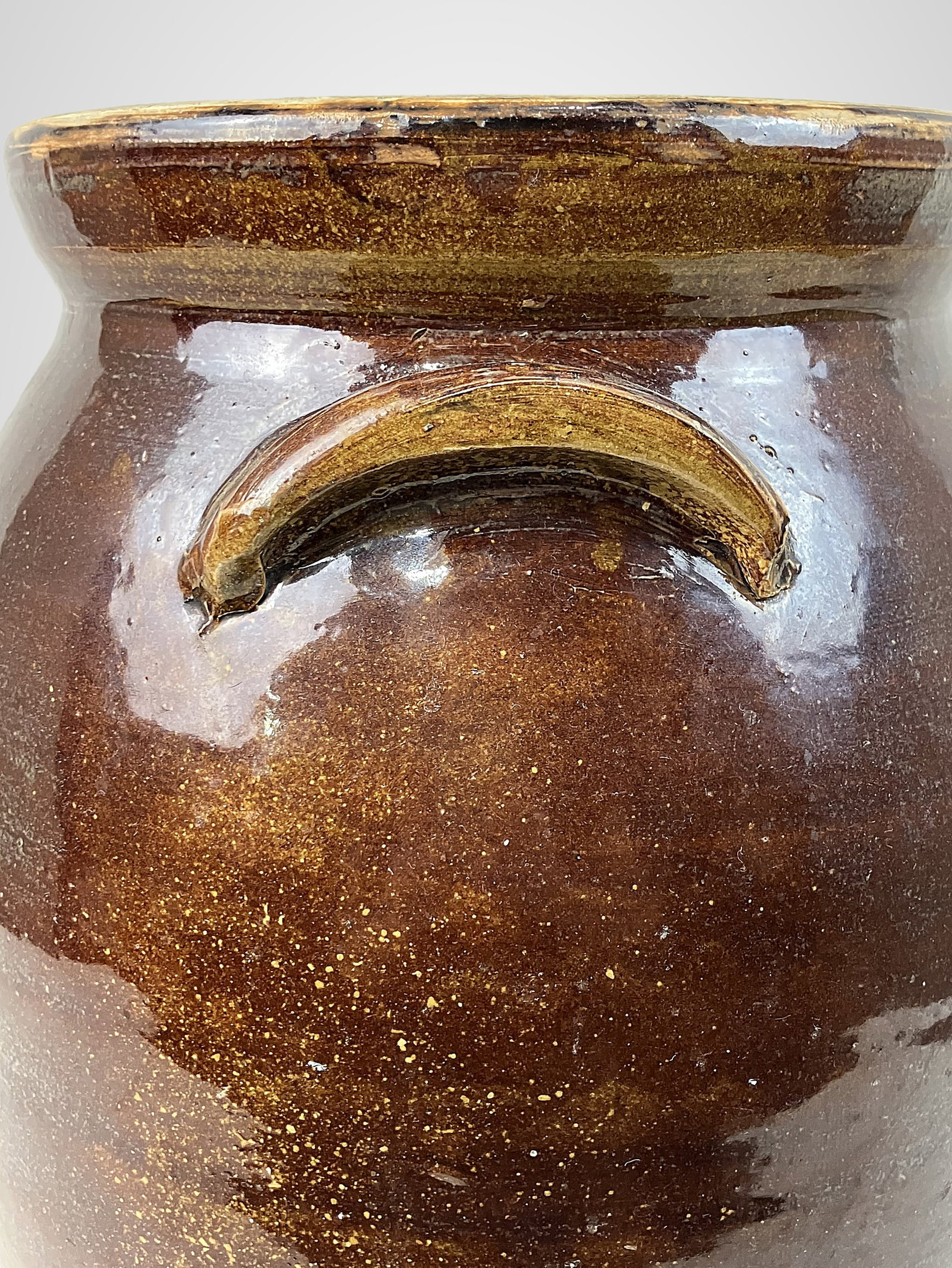 Albany Slip Stoneware Crock - 8