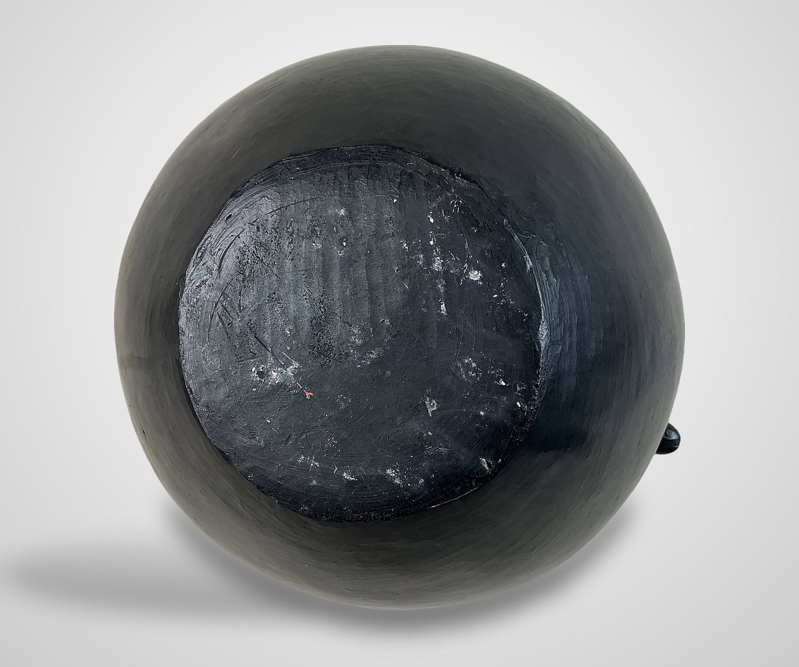 Bauhaus Black Pottery Pitcher - 8