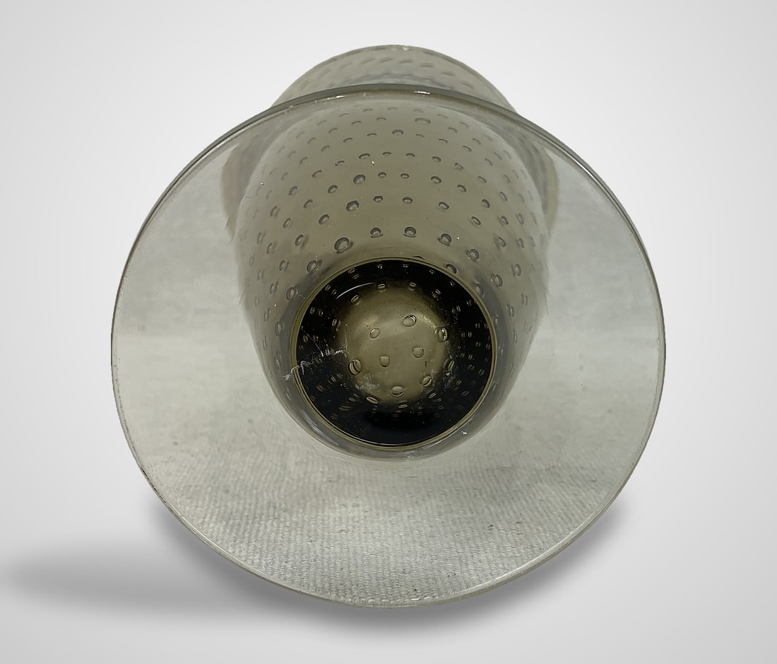 Mid-Century Modern Art Glass Vase - 4
