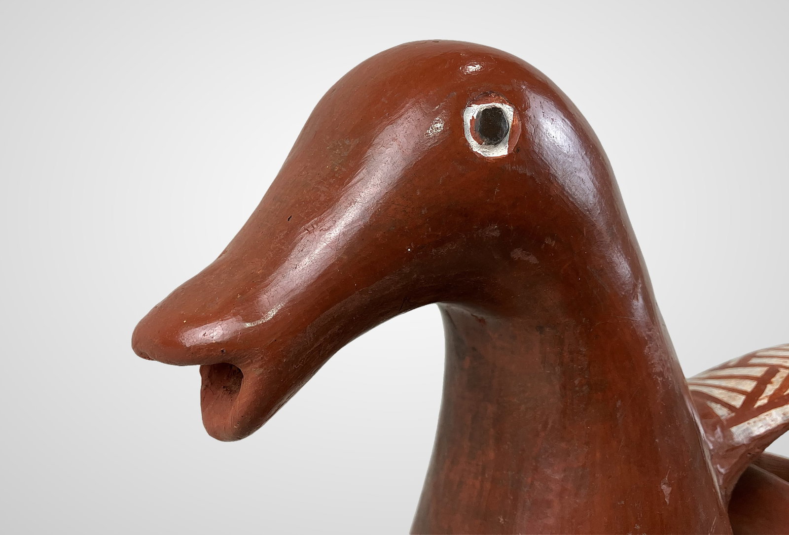 Mexican Folk Pottery Bird Jug - 3
