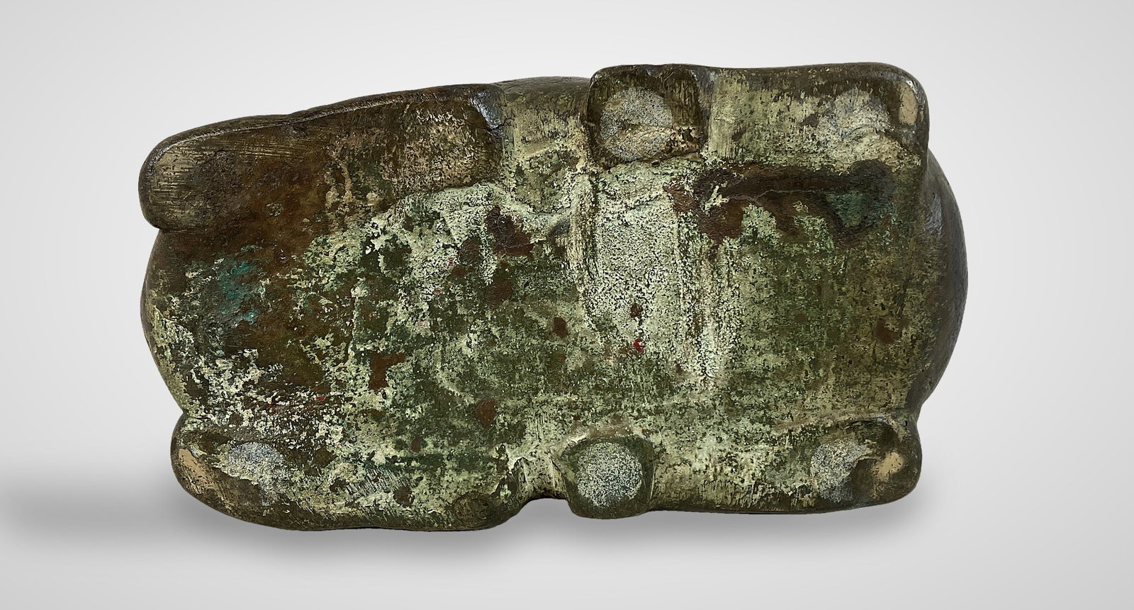 Chinese Bronze Ram Oil Lamp - 8