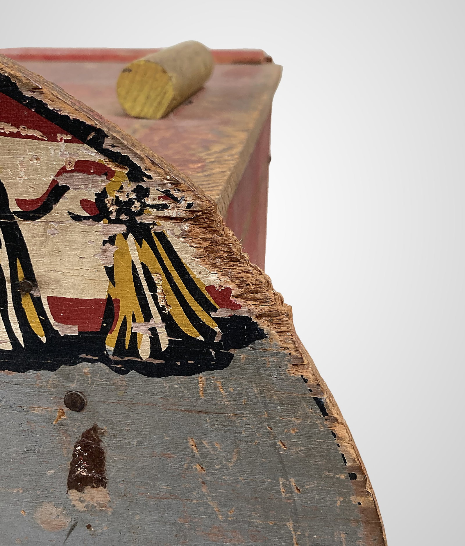 Painted Elephant Toy Chest - 11