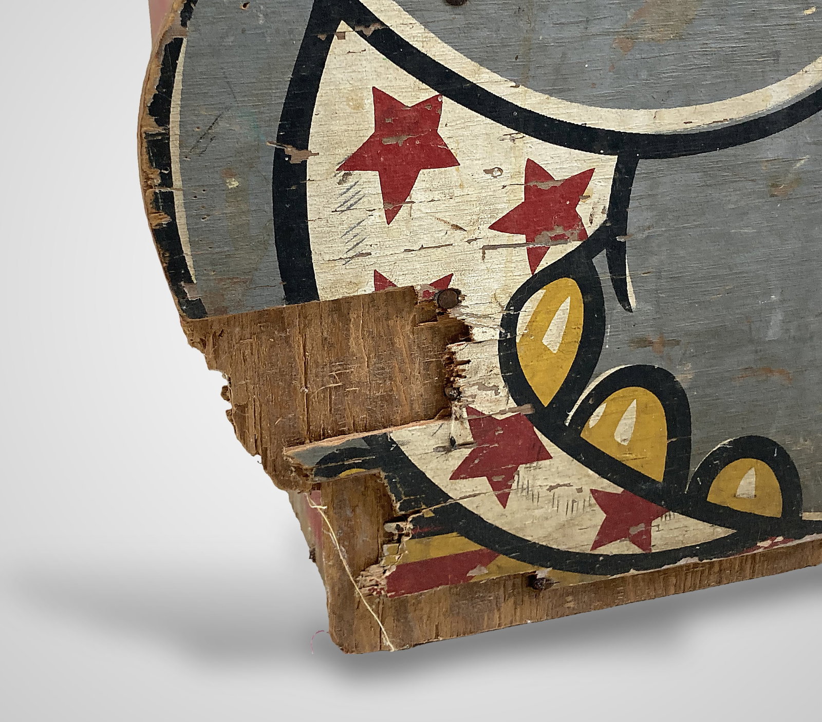 Painted Elephant Toy Chest - 9