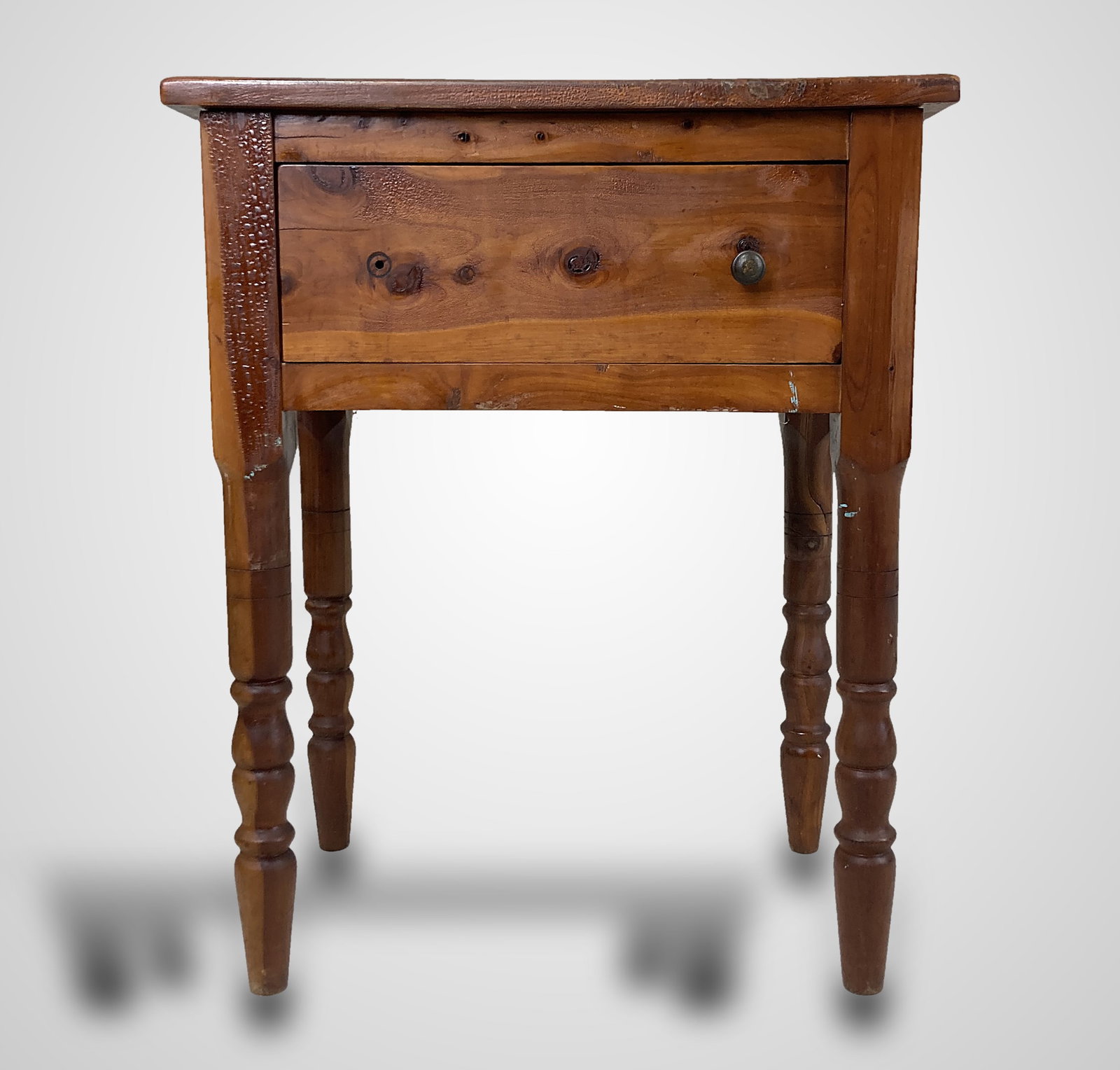 Country Pine One Drawer Stand - 3
