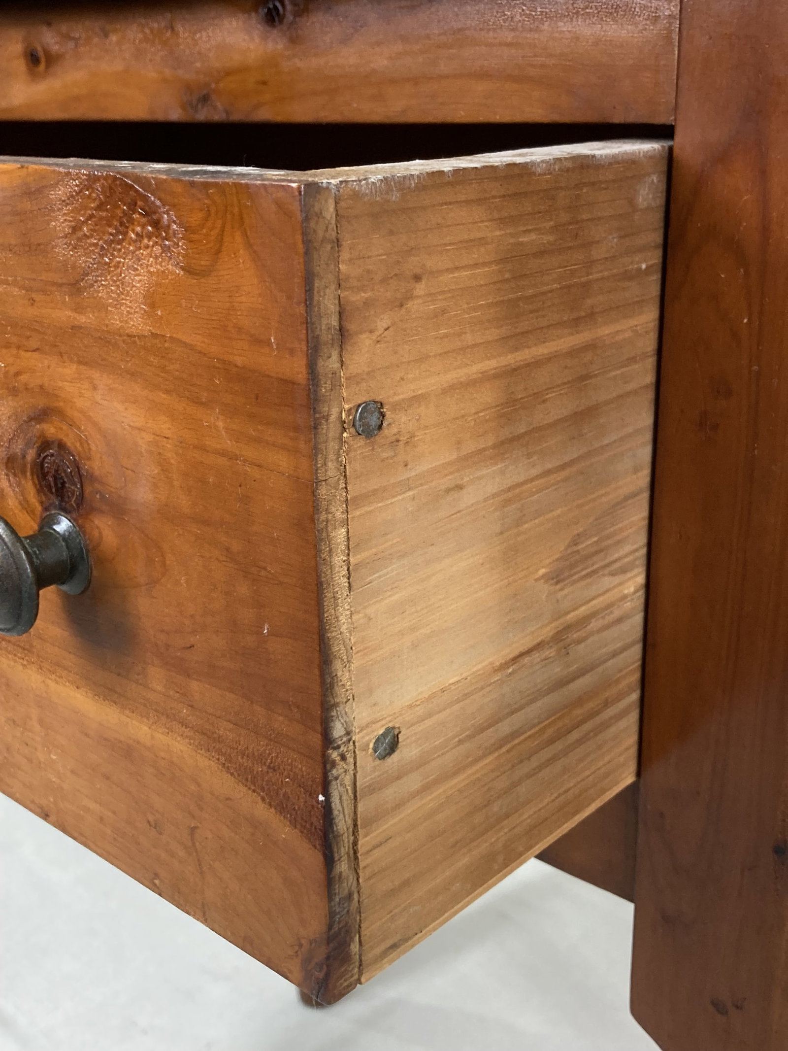 Country Pine One Drawer Stand - 4
