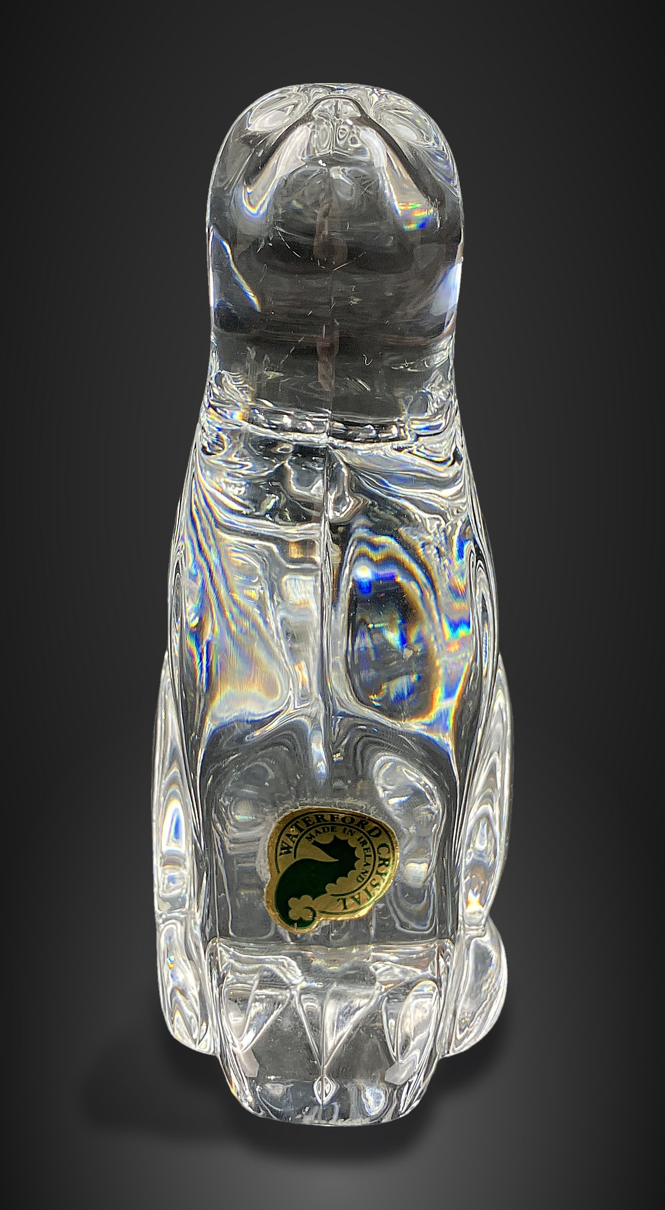 Waterford Crystal Cat Figurine - 3