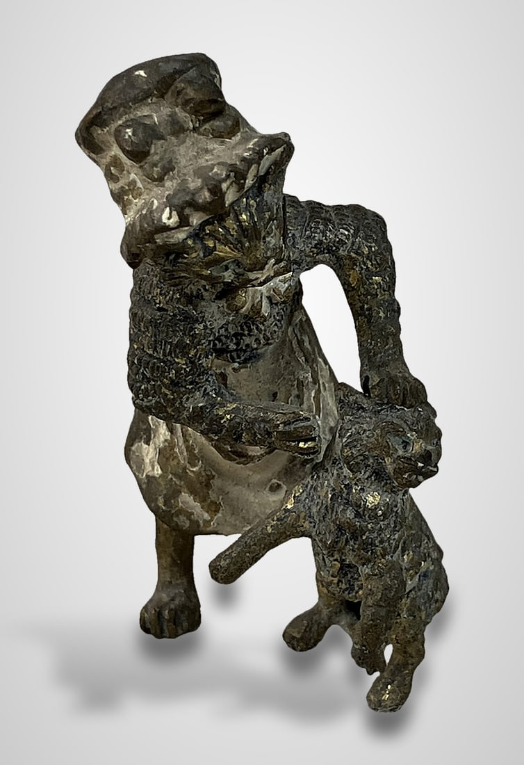 Cold Painted Bronze Miniature Cats Including Franz Bergman - 7