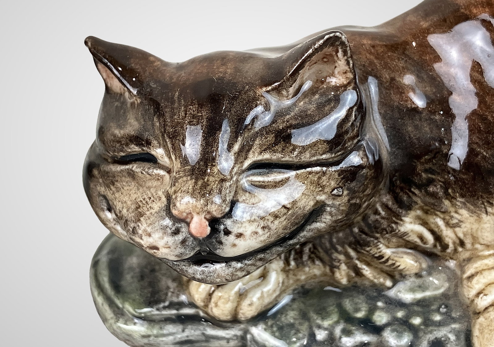 European Porcelain Cats Including Beswick - 3