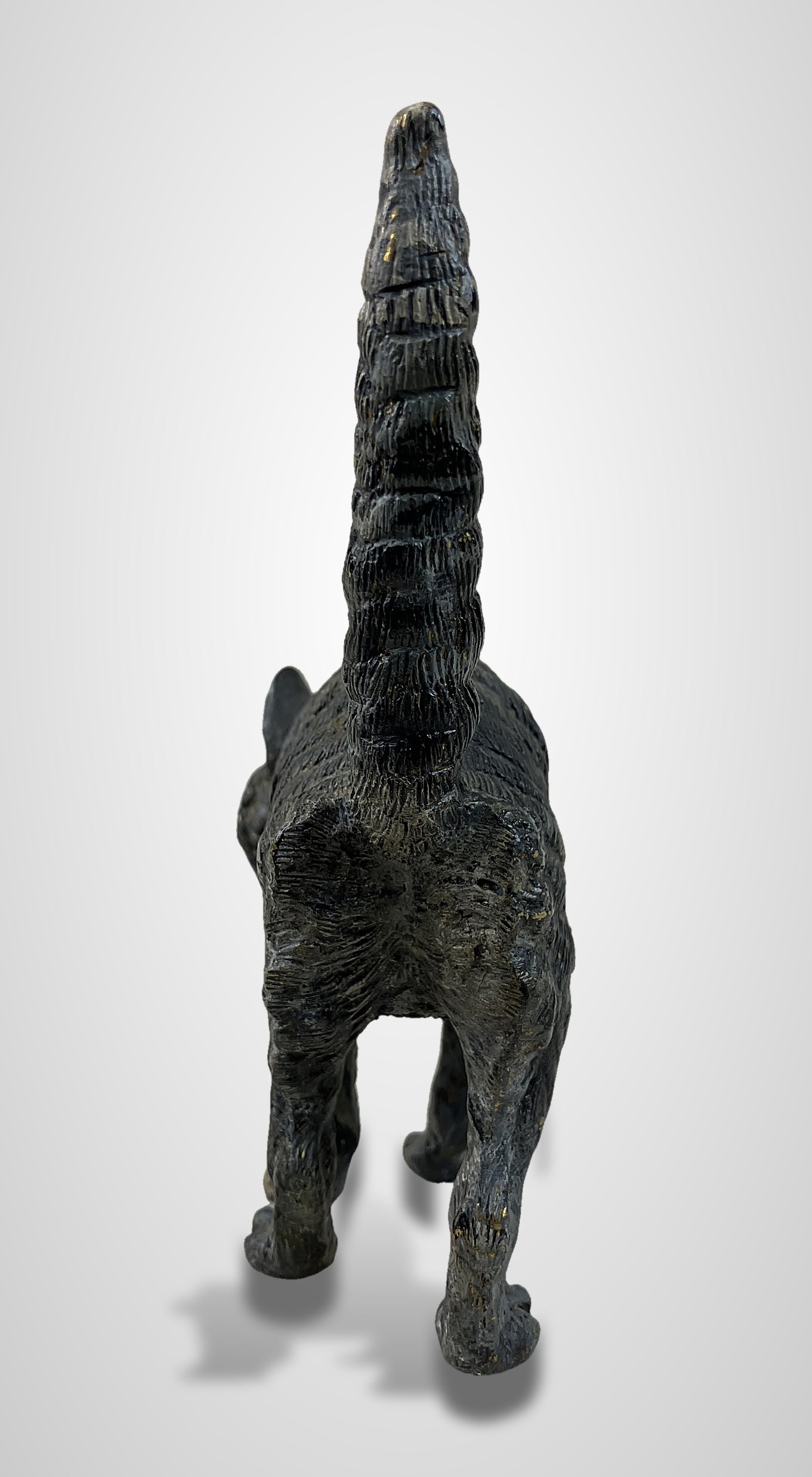 Austrian Cold Painted Bronze Cat - 7
