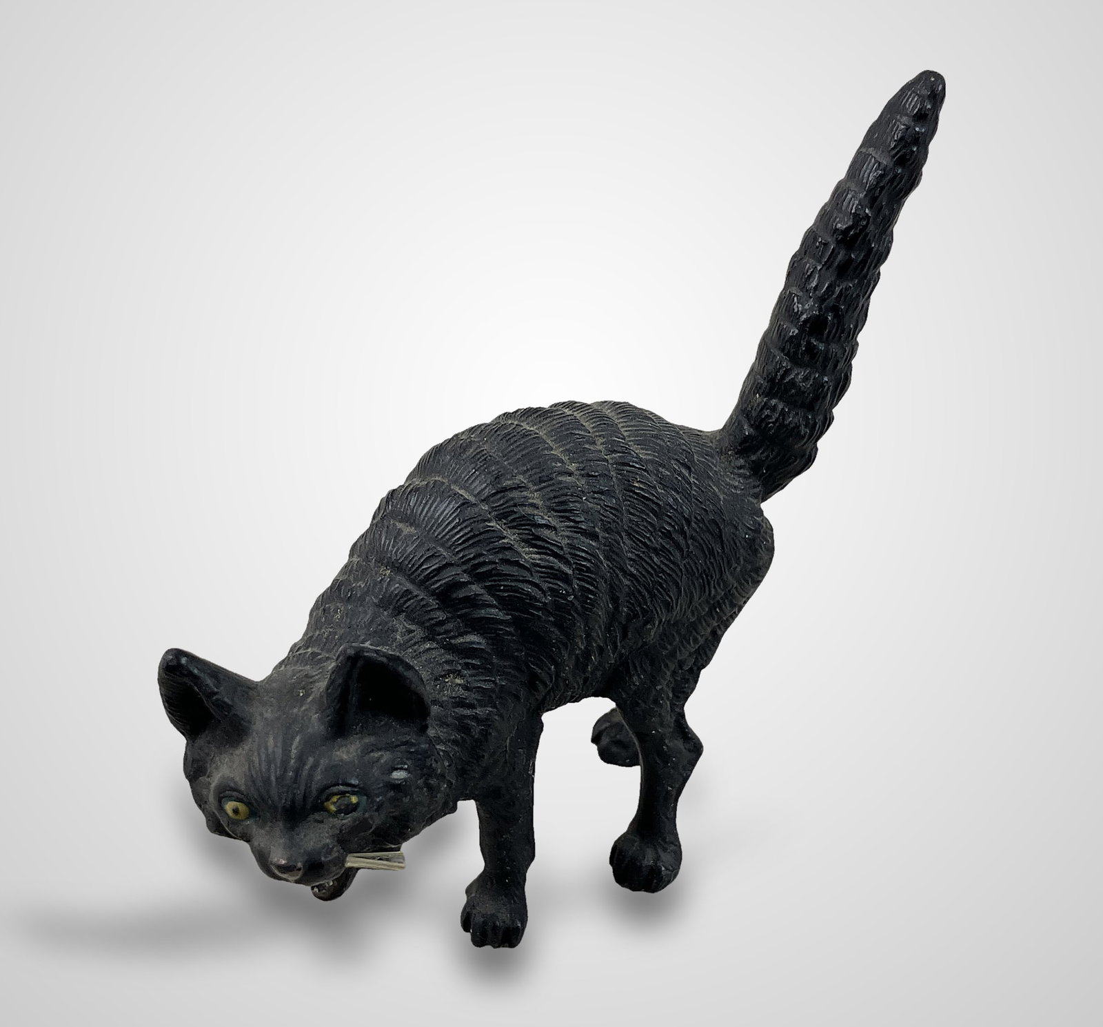 Austrian Cold Painted Bronze Cat - 2