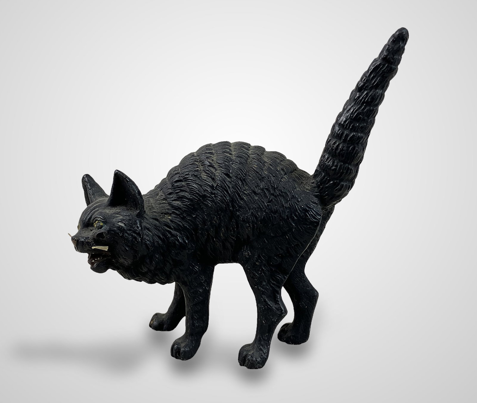 Austrian Cold Painted Bronze Cat - 4