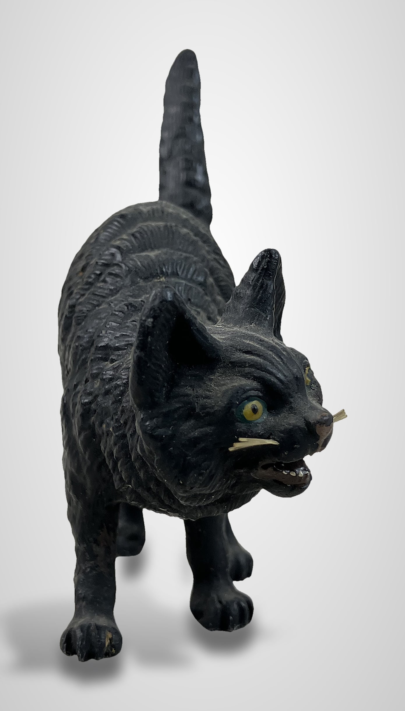 Austrian Cold Painted Bronze Cat - 5