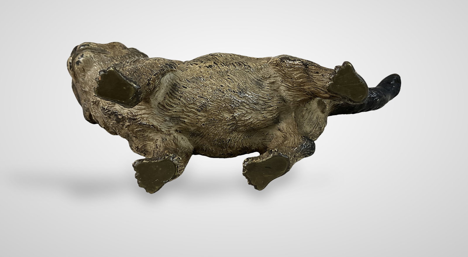 Austrian Cold Painted Bronze Cat - 6