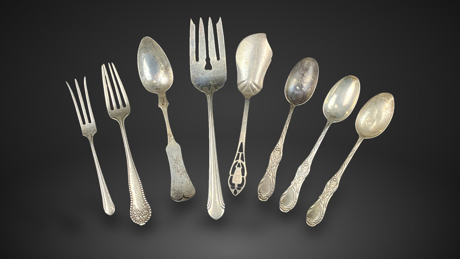 Sterling Silver Flatware Assortment (1 of 12)