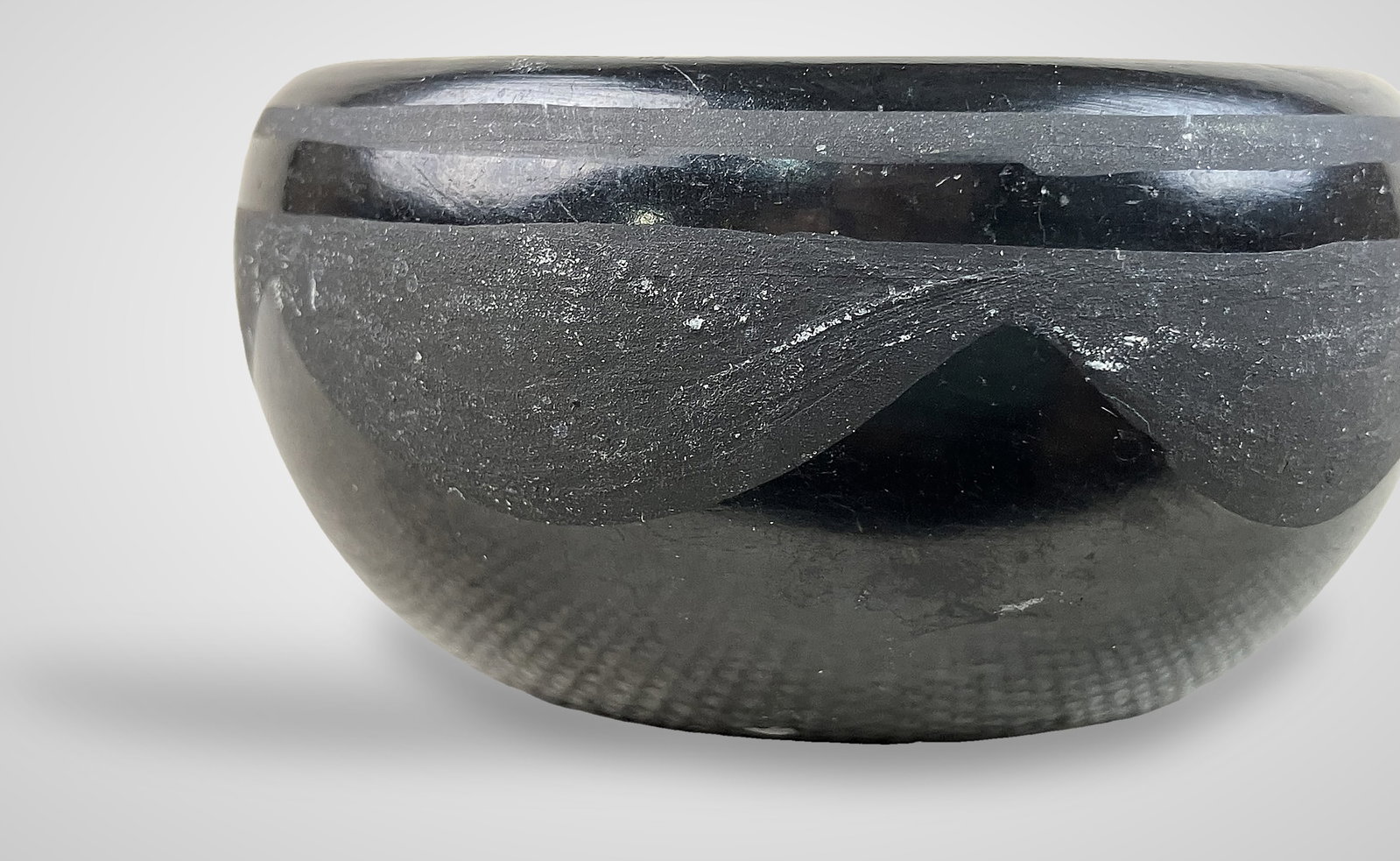 Helen S. Shupla Santa Clara Blackware Bowl - 6