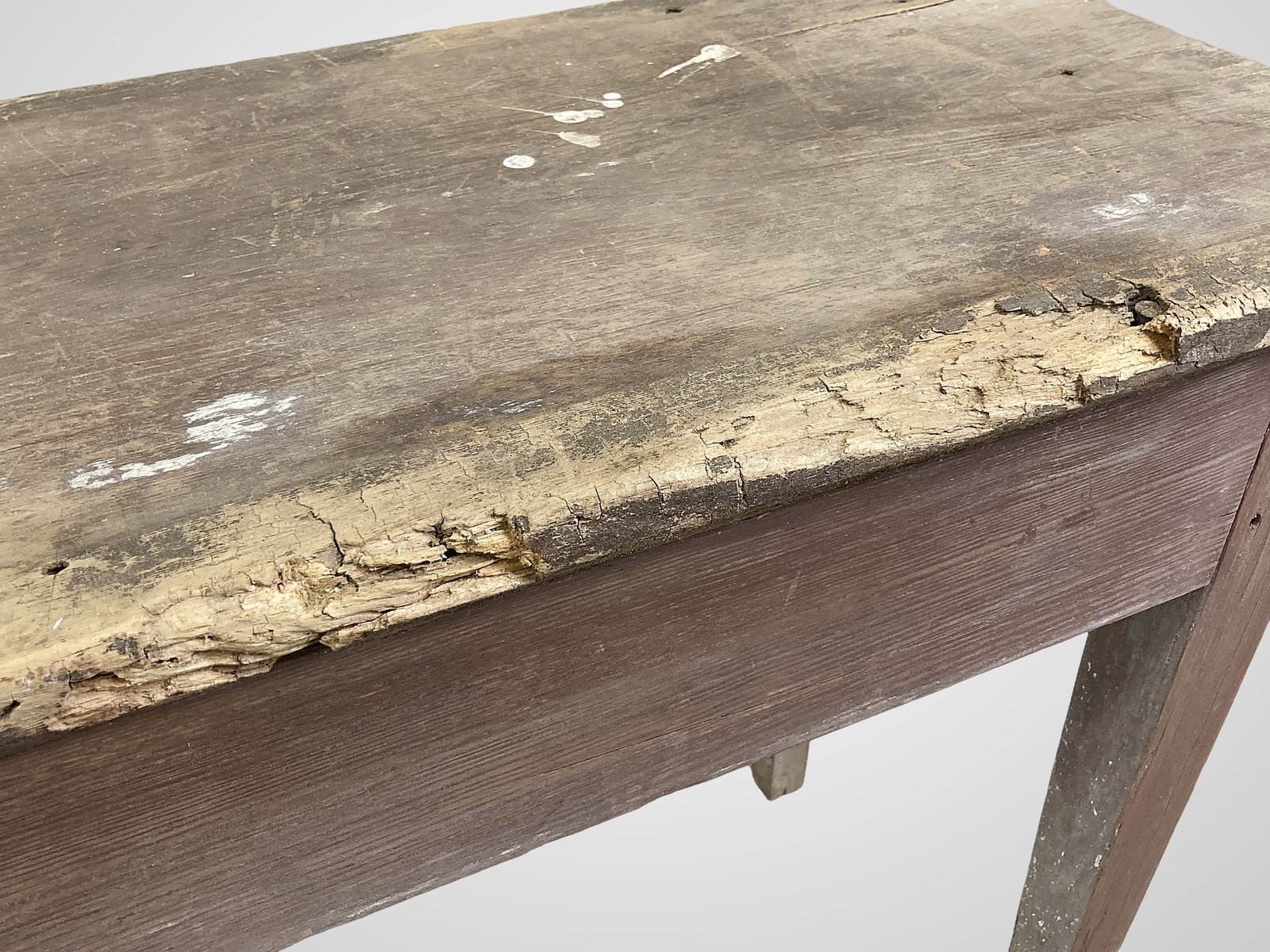 Primitive Painted Huntboard - 7