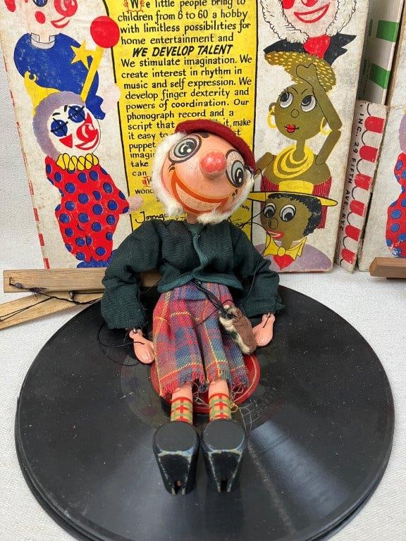 Three Talentoy Marionette Puppets - 2