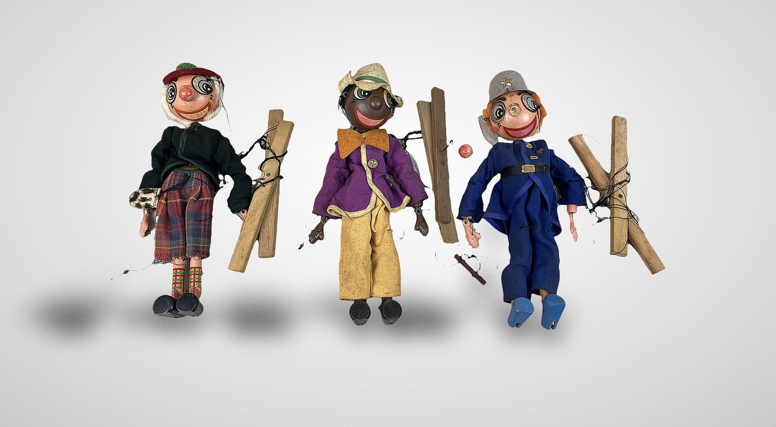 Three Talentoy Marionette Puppets - 5