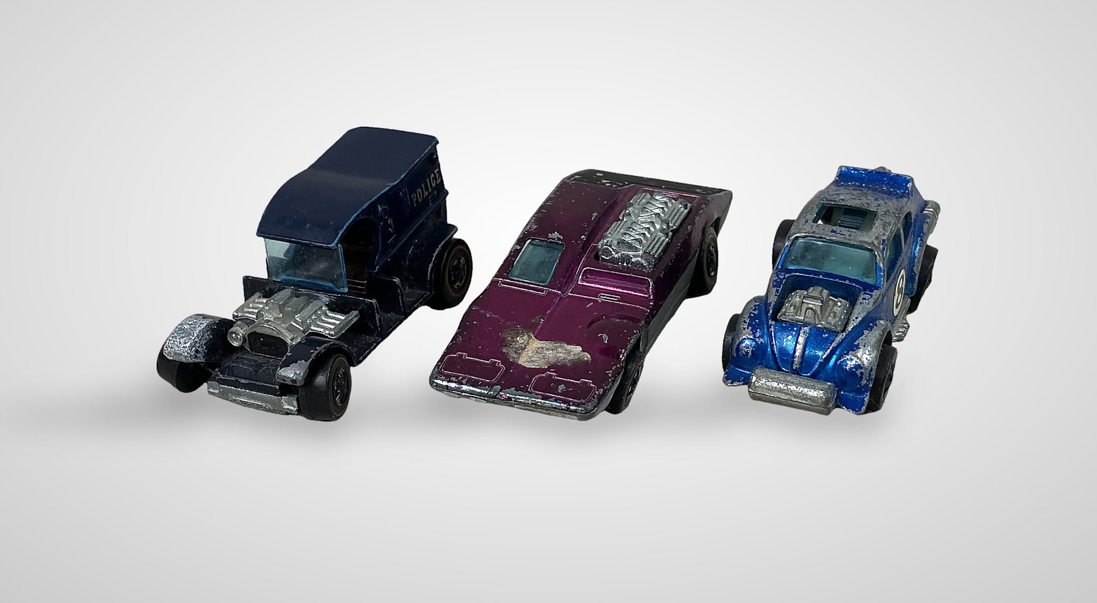Matchbox Car Lot Including Hot Wheels Redline - 7