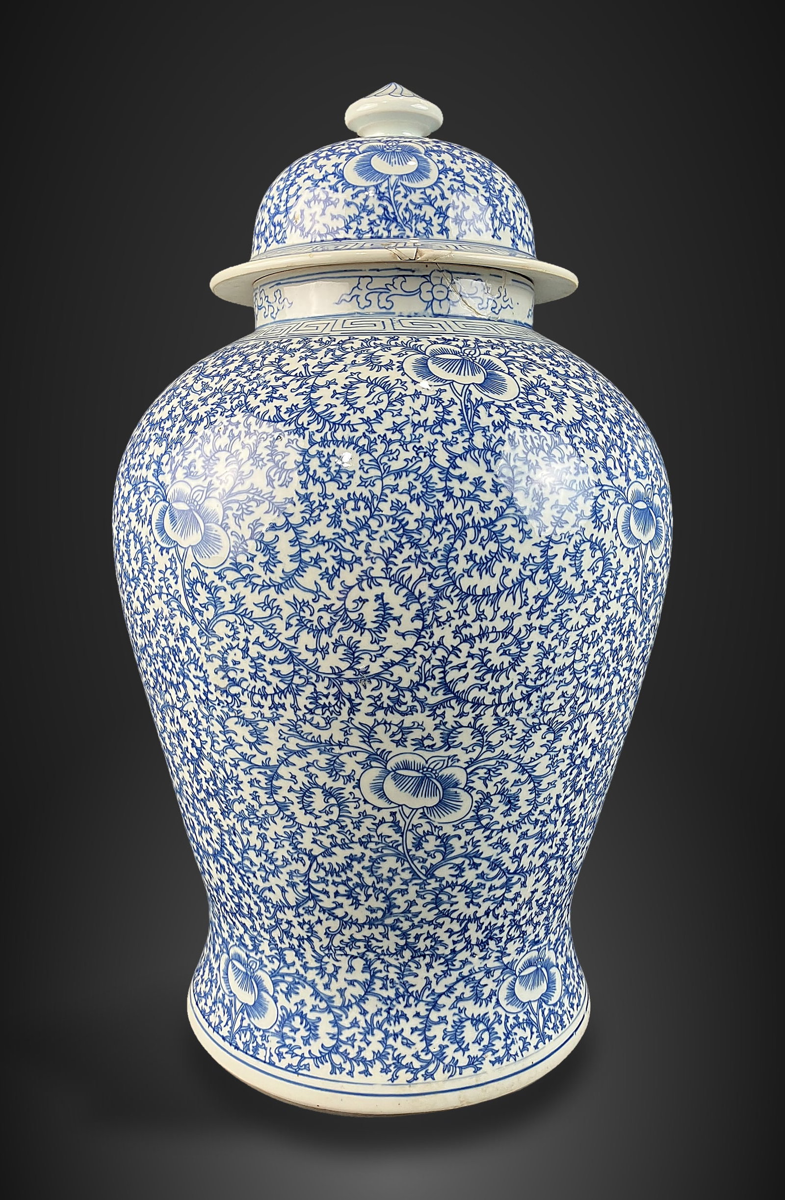 Chinese Blue and White Ginger Jar - 6