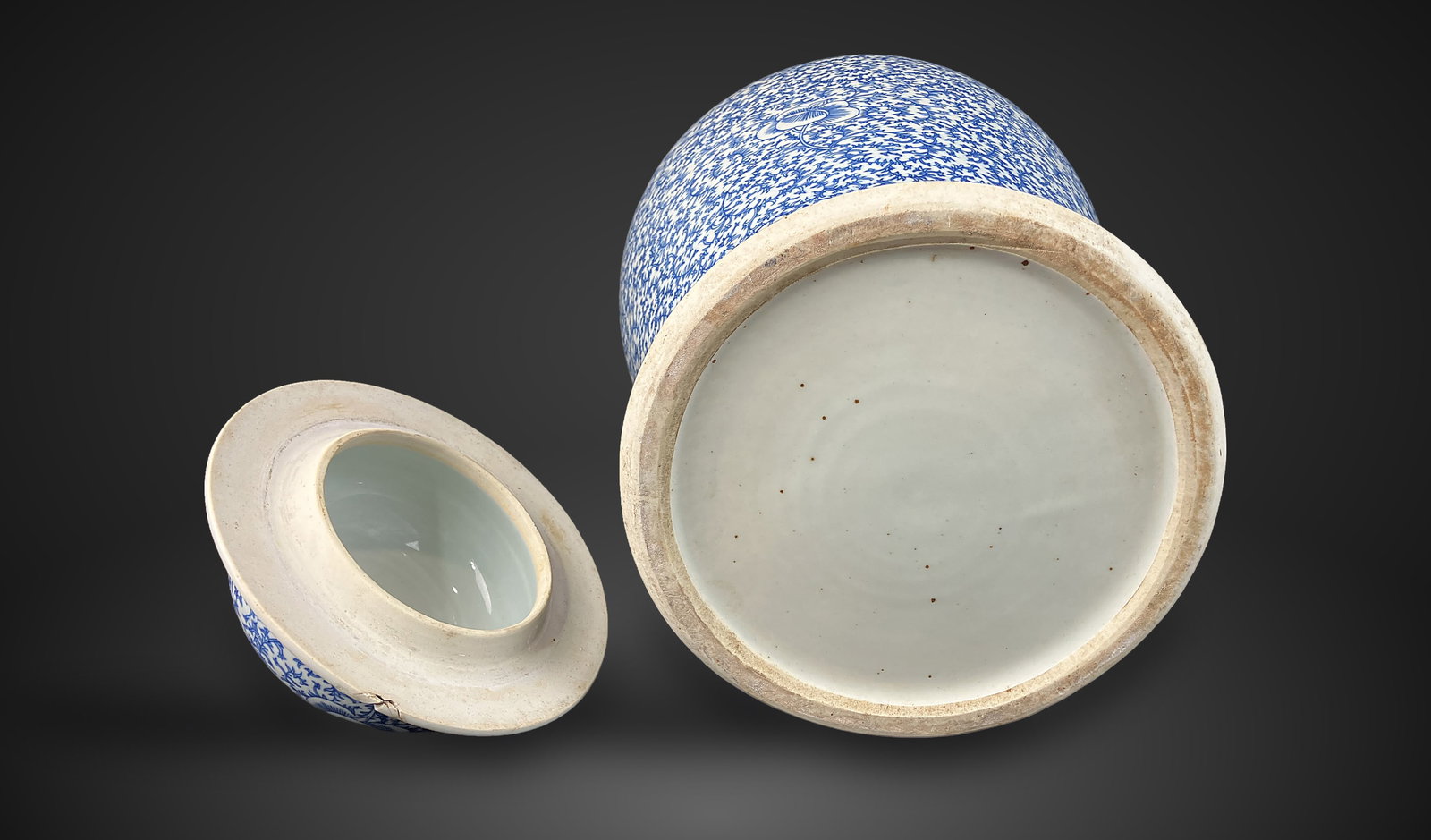 Chinese Blue and White Ginger Jar - 9
