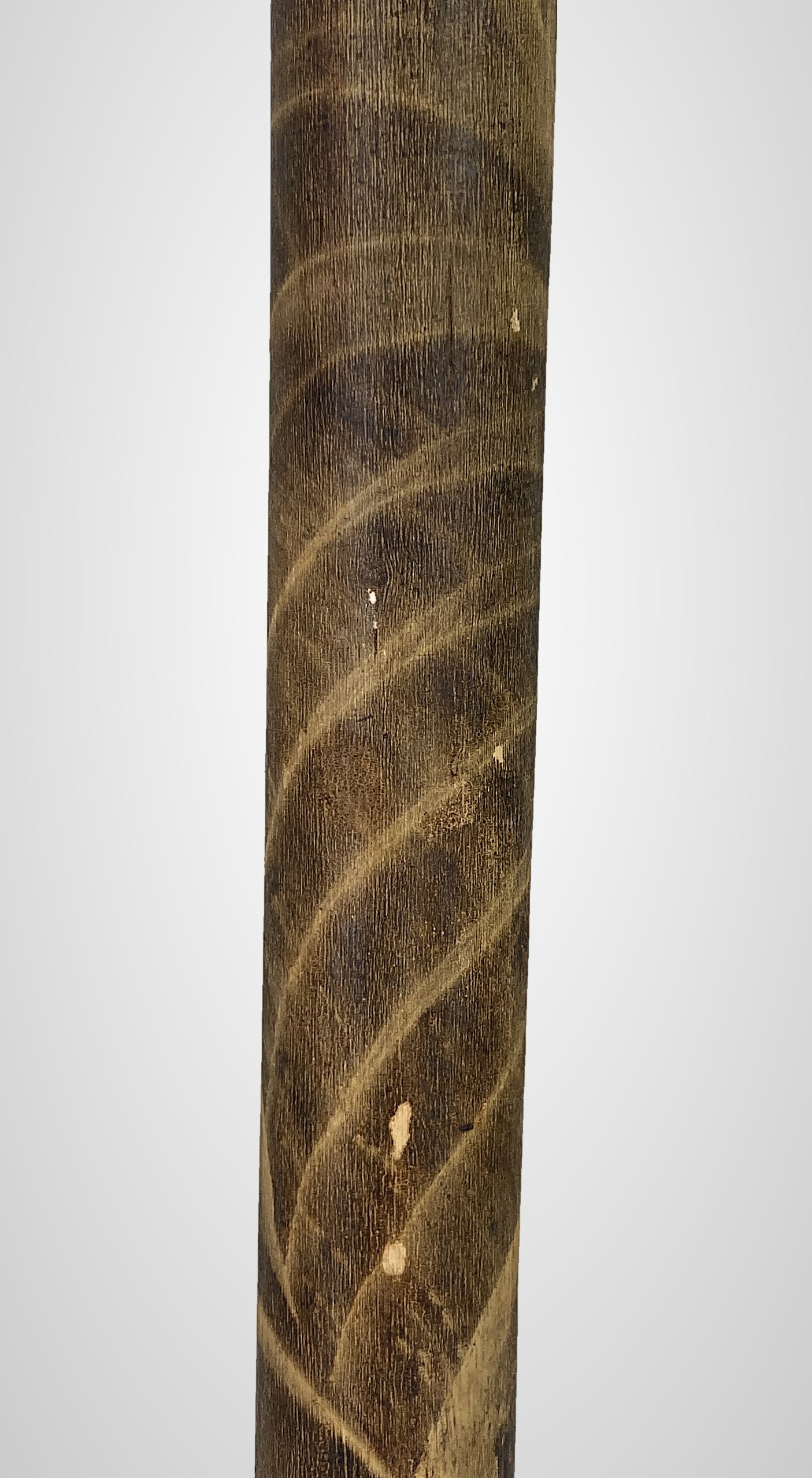 Antique Folk Art Crook Handle Cane - 5