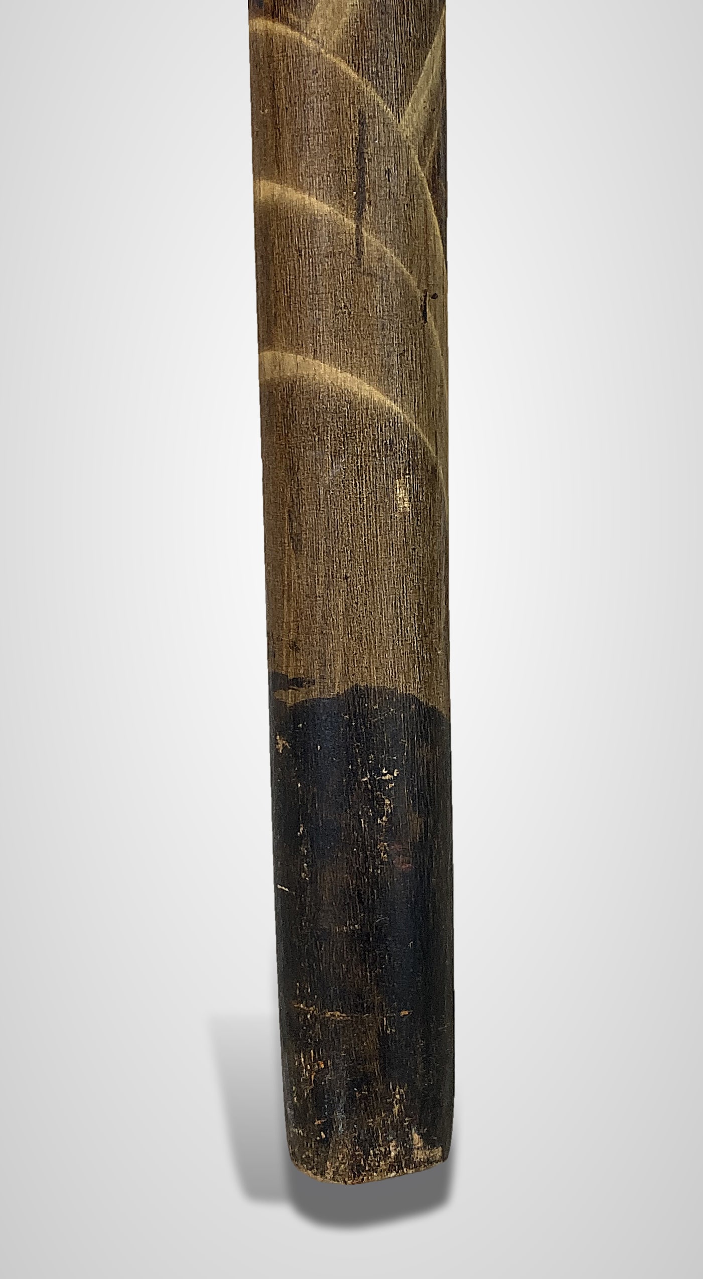Antique Folk Art Crook Handle Cane - 7