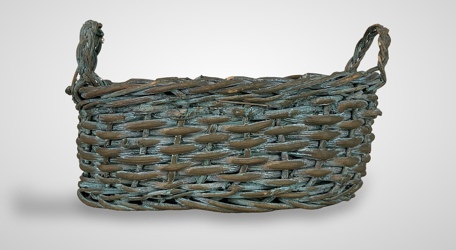 Small Wicker Storage Basket - 2