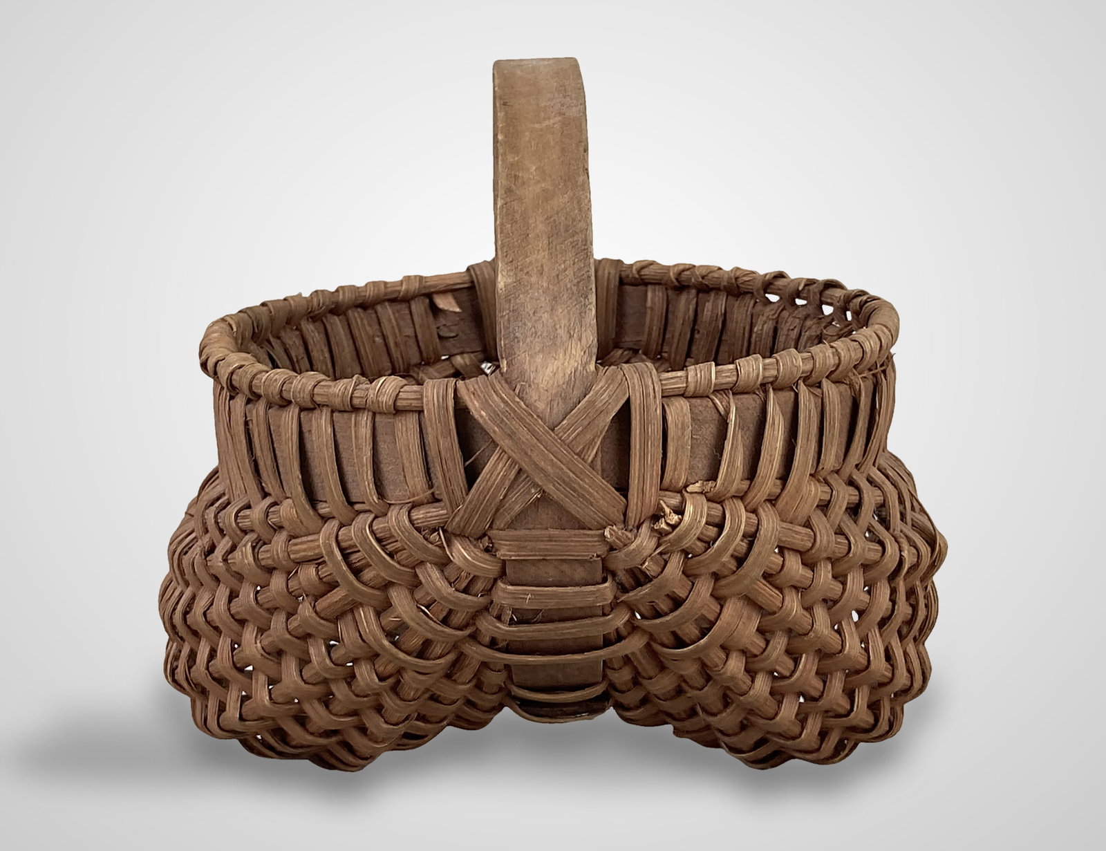 Small Country Buttocks Basket - 5