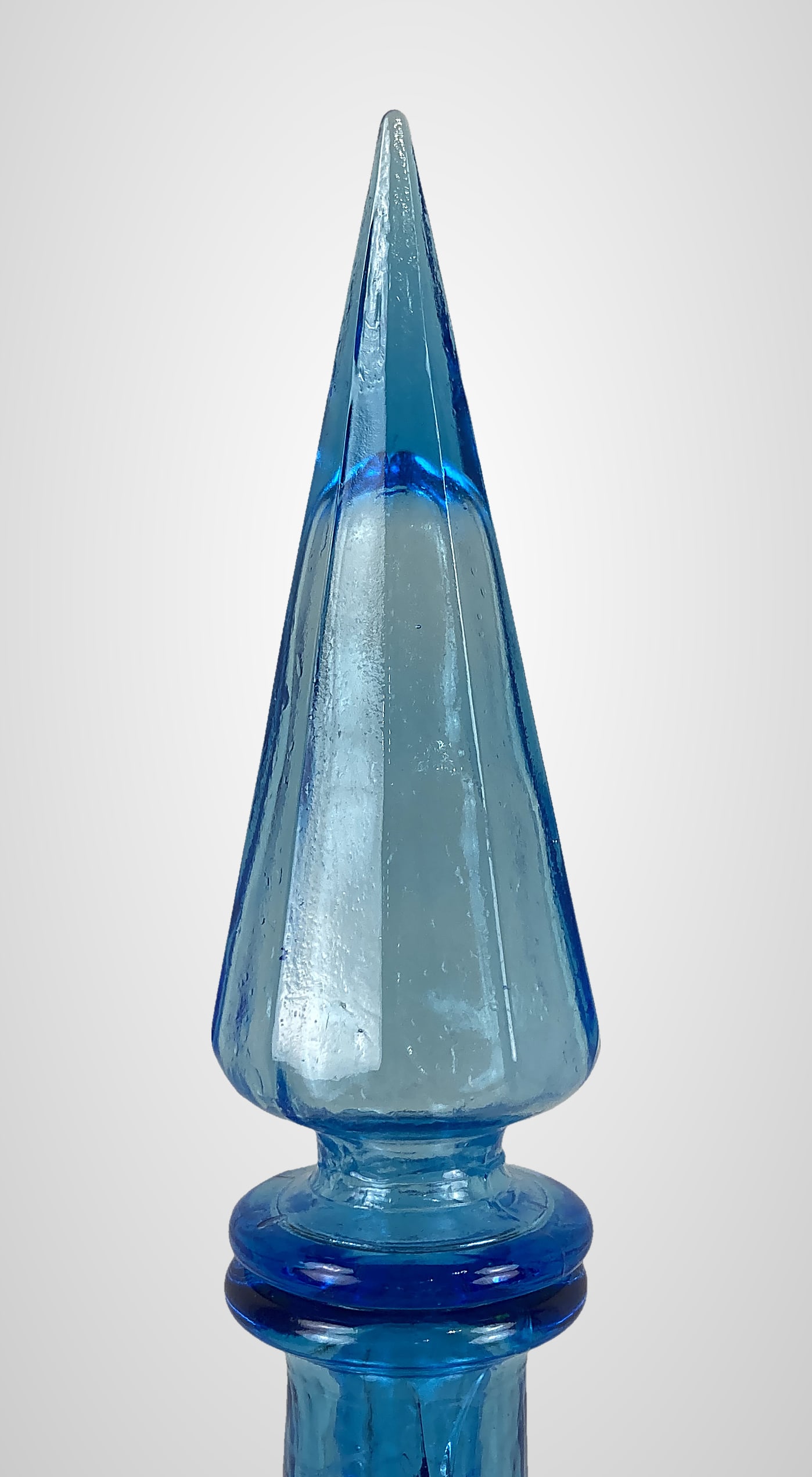Empoli Rossini Blue Genie Bottle Decanter - 5