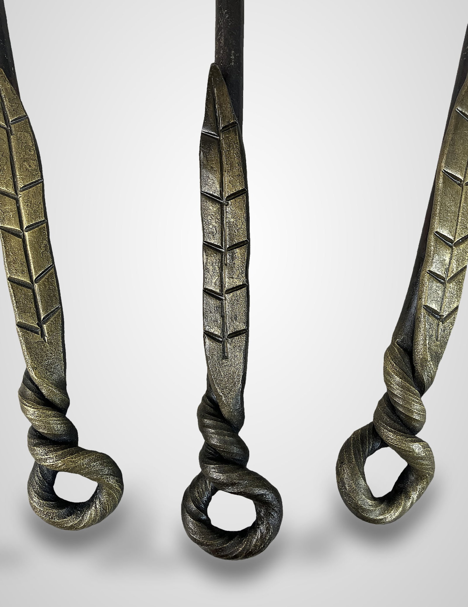 Artisan Hand-Forged Iron Utensils - 2