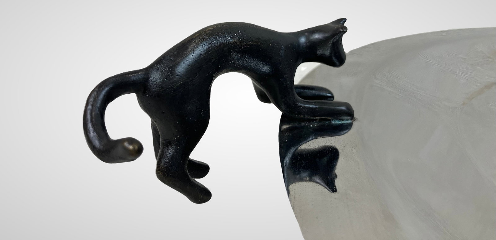 Michael Aram Cat Serving Bowl and Charger - 6