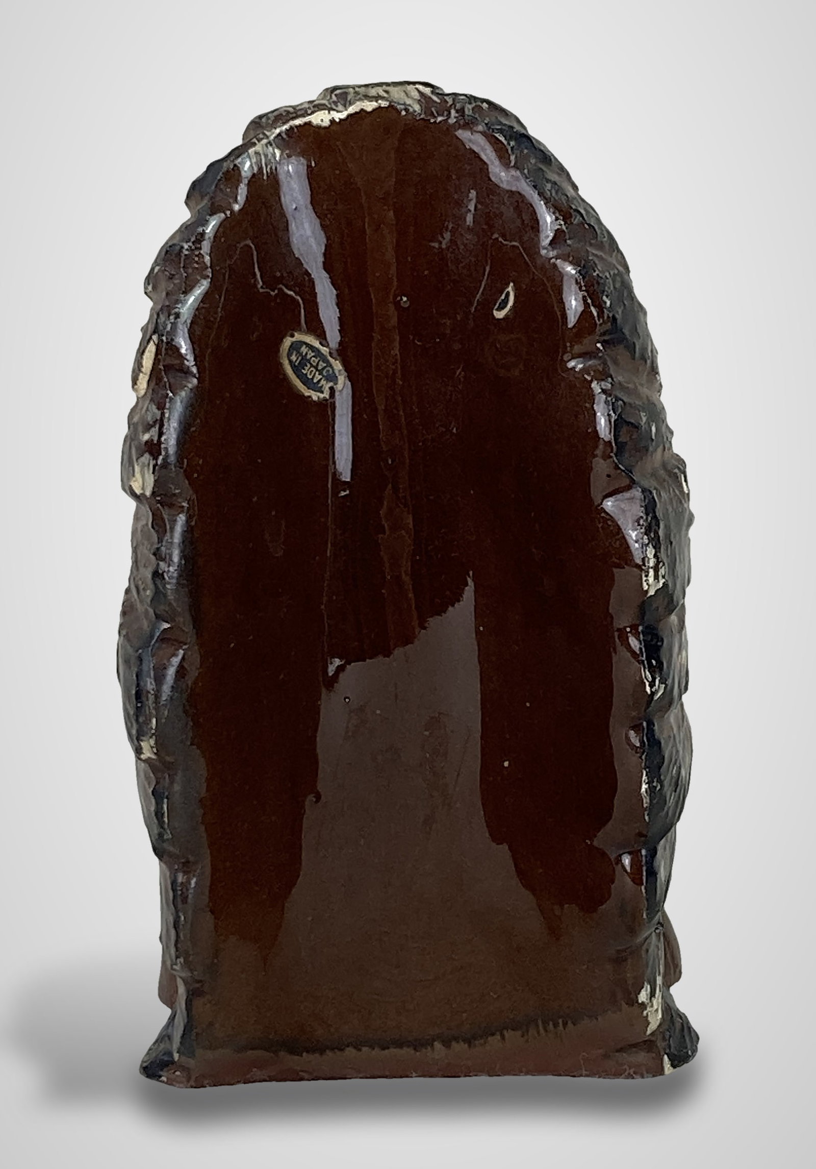 Native American Chief Ceramic Coin Bank - 4