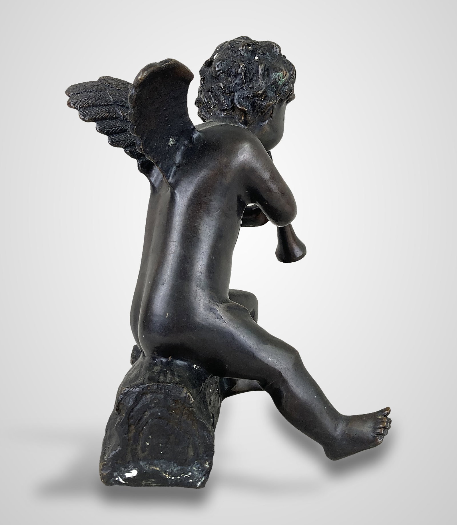 Komart Bronze Cherub Statue - 3