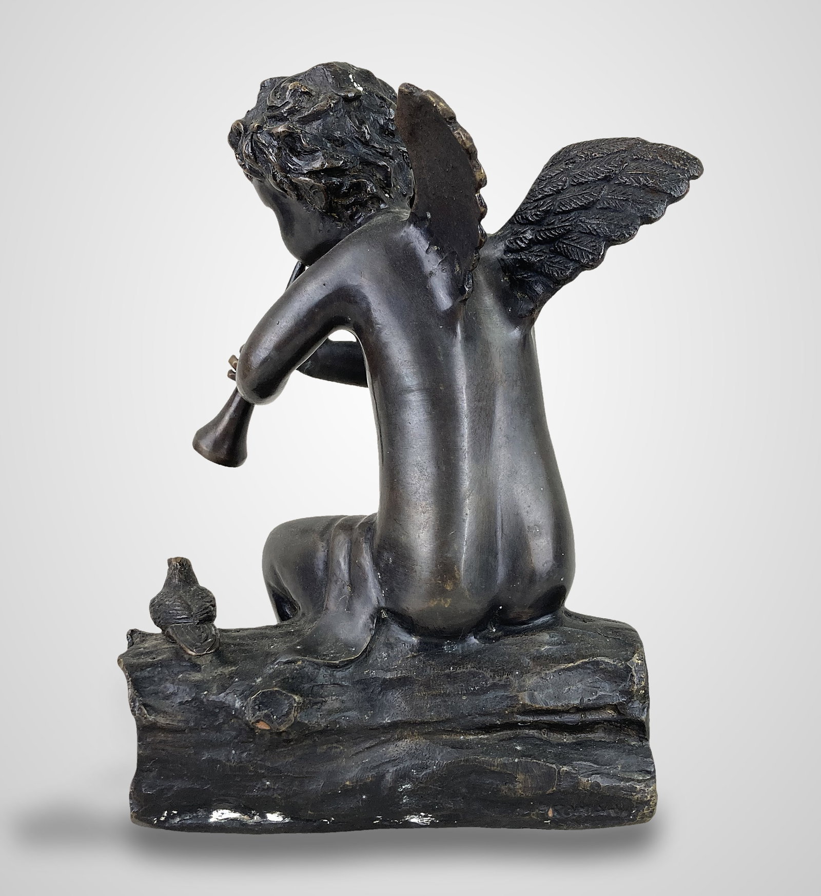 Komart Bronze Cherub Statue - 4