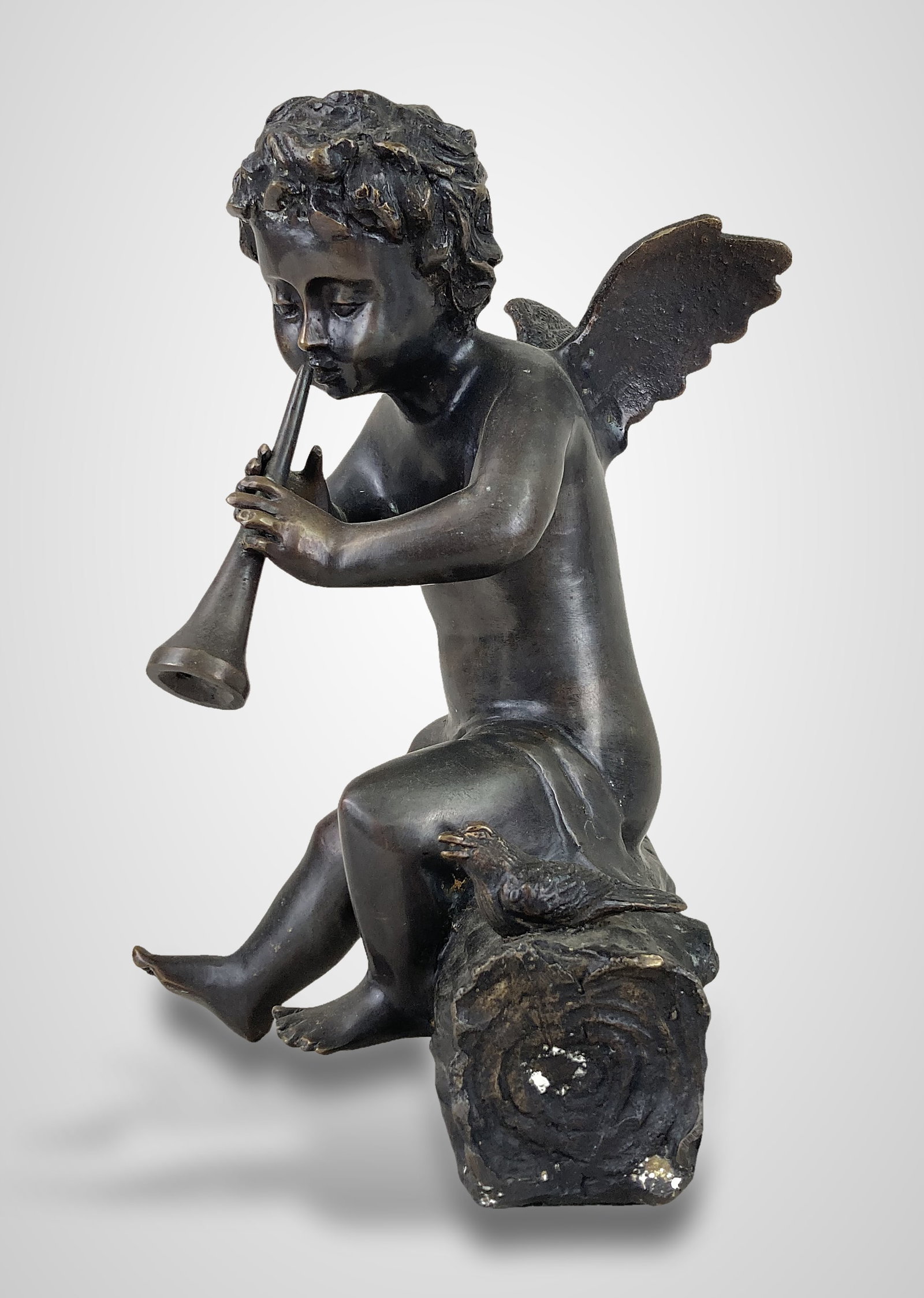Komart Bronze Cherub Statue - 5