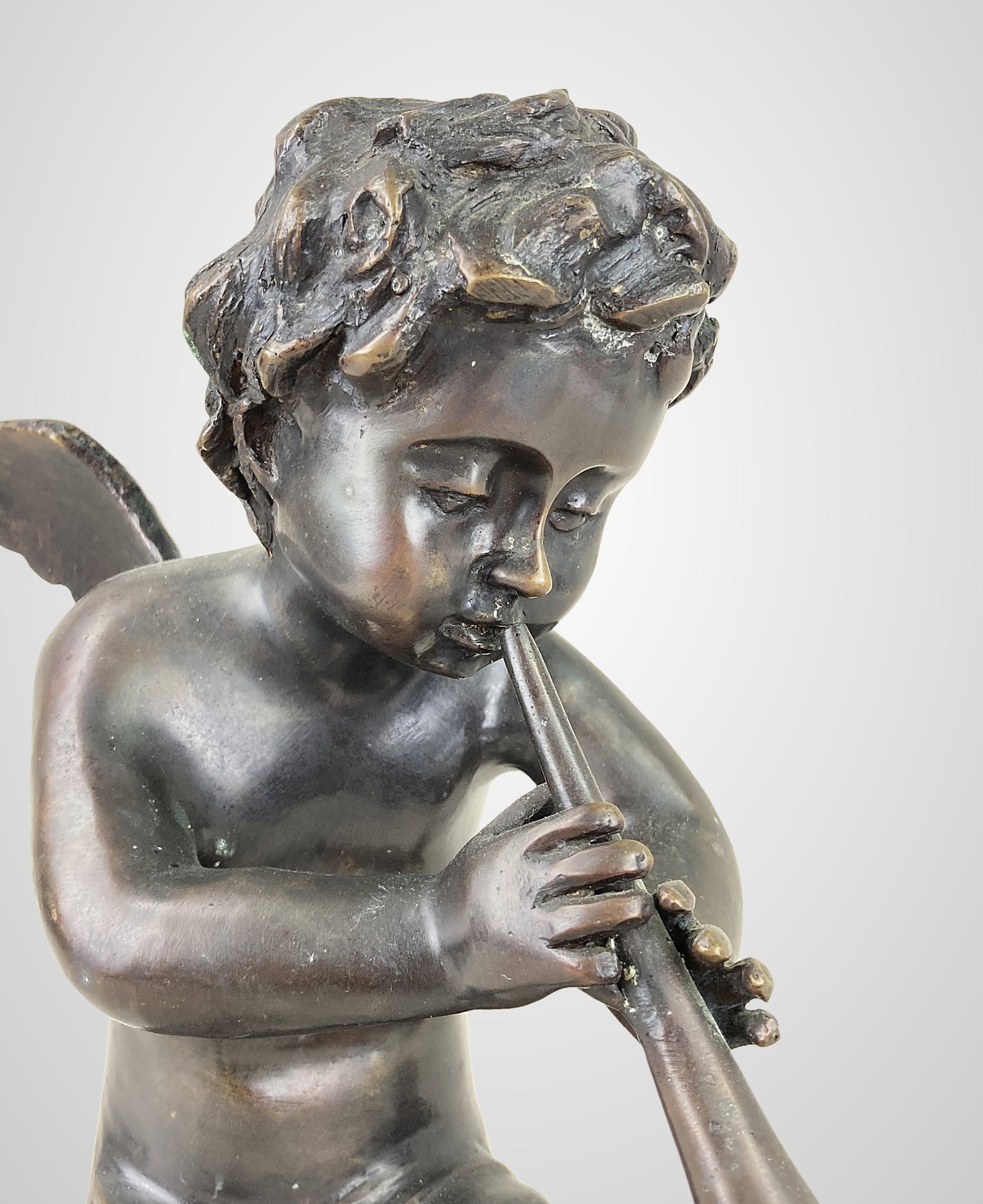 Komart Bronze Cherub Statue - 6